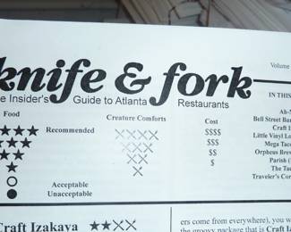 knife and fork