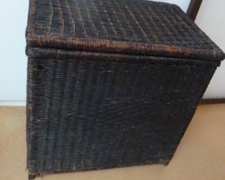 wicker hamper