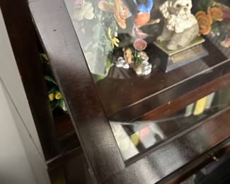 Vintage Solid Wood Barrister Book Case
