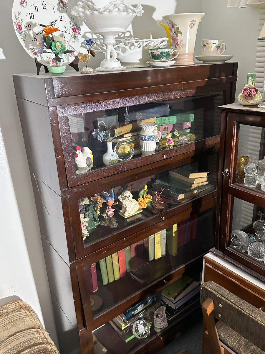 Solid Wood Barrister Book Case