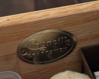 Mahogany wood buffett