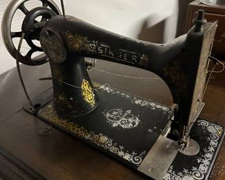 Singer antique sewing machine