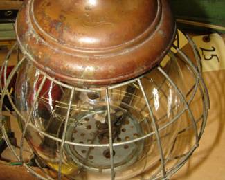 Antique Colt gas lamp 