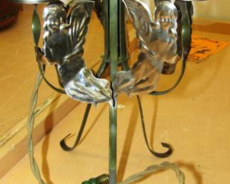 Vintage Keydel Co Detroit Electric Angel Chimes Christmas Tree Topper