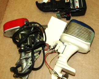 Vintage Electric Outboard Motor toy