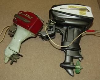 Vintage Evinrude Electric Outboard Motor
