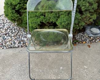 Lucite Folding Chair $40.00
