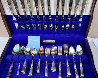Community Silverplate Flatware Set $55.00