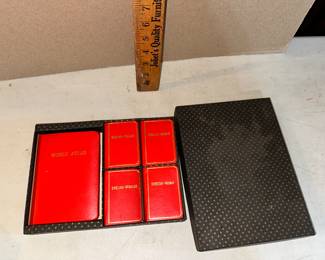 Made in England Language Books and World Atlas $15.00