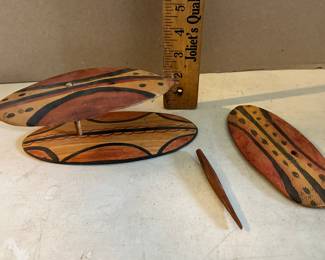 Wood stained Pieces $5.00