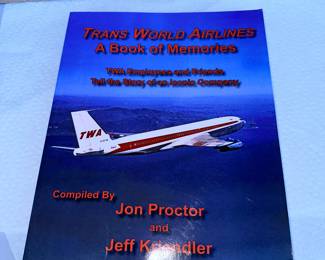 Tans World Airlines A Book Of Memories $5.00