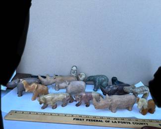 All Carved Animals and Statues ALL $100.00