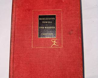 1936 Barchester Towers The Warden $3.00