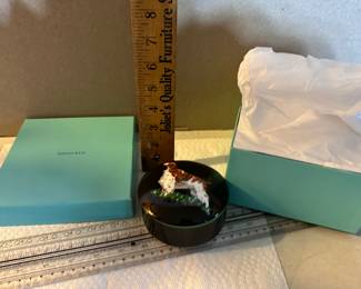 Tiffany and Co. Tiffany Hunting Dogs Trinket Box $28.00