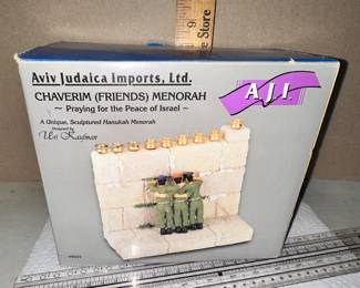 Uri Kaufman Chaverim Menorah $14.00