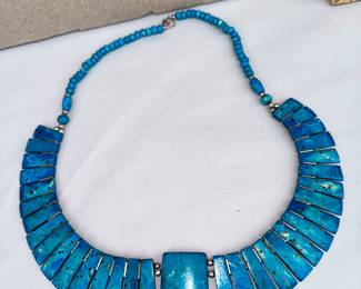 Blue Necklace $5.00