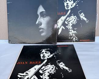 Joan Baez 3 Records $10.00