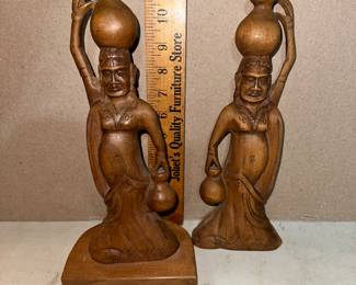 2 Carved Woman $14.00