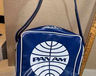 Blue Pan Am Bag $40.00