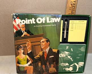 Point of Law Game $3.00