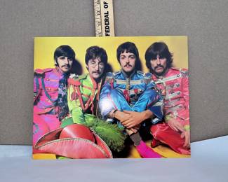 8 X 11 Beatles Print $6.00