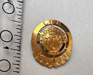 1/20 GF Life Member Pin $4.00