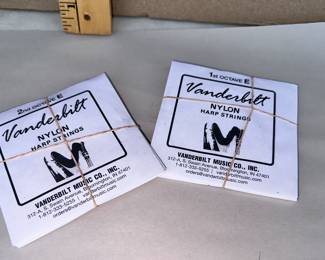 Vanderbilt 1st and 2nd Octave Harp Strings $20.00 all