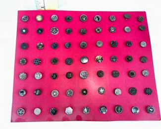 Carded #2 Antique Buttons $80.00