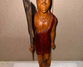 15" Carved Man $14.00