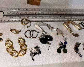 All Earrings Shown with Drop Pearls $22.00