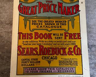 Sears Roebuck Catalog $7.00