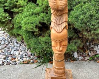 24 inch Stall Carved Bust $24.00
