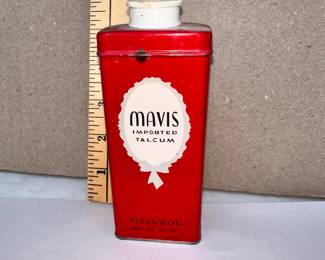 Mavis Talcum $6.00