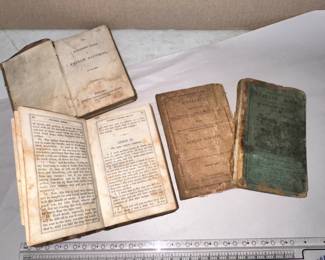 4 Antique Books $12.00