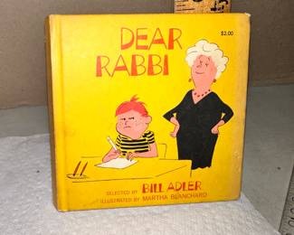 Dear Rabbi by Bill Adler $5.00
