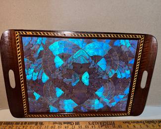 Butterfly Tray with Heart $40.00