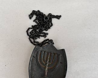 Menorah Necklace $7.00
