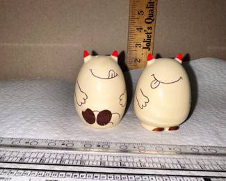 Deviled Egg Salt and Pepper Shakers $15.00
