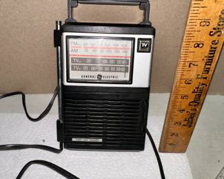 TV Sound General Electric Radio $12.00