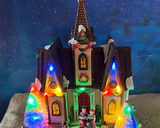 8.5 Inches Tall Christmas Village House $16.00