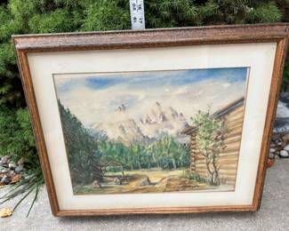 18X20 Inches Hans Lindberg $55.00