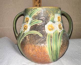 Roseville Jonquil Vase, was used as a flower put see next photos $40.00