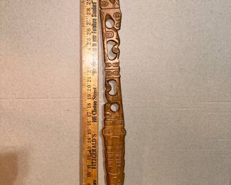 Carved Wood Piece $15.00