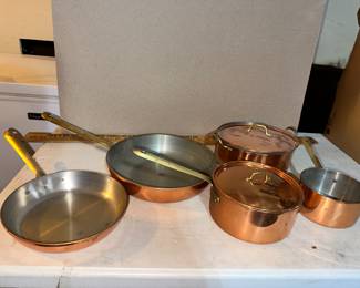 Copper Pots and Pans ALL $40.00