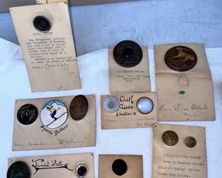 Antique Buttons All Shown $24.00
