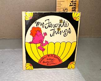 My Favorite Things by Barbara Brown $5.00