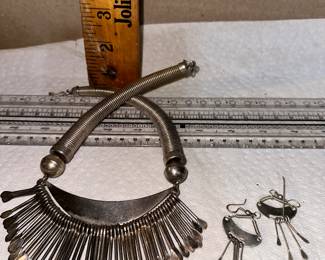 Large Necklaces and Earrings $12.00