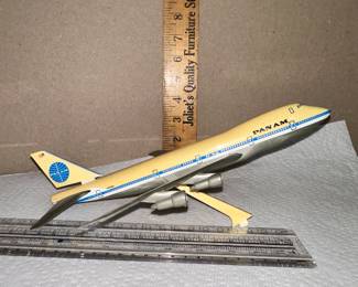 Plastic Pan Am Plane (missing one engine) $10.00