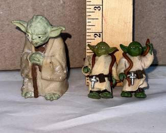 3 Yoda $10.00 all