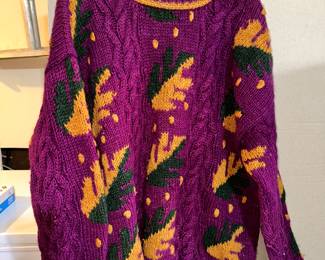 Size Medium Passports Sweater $10.00